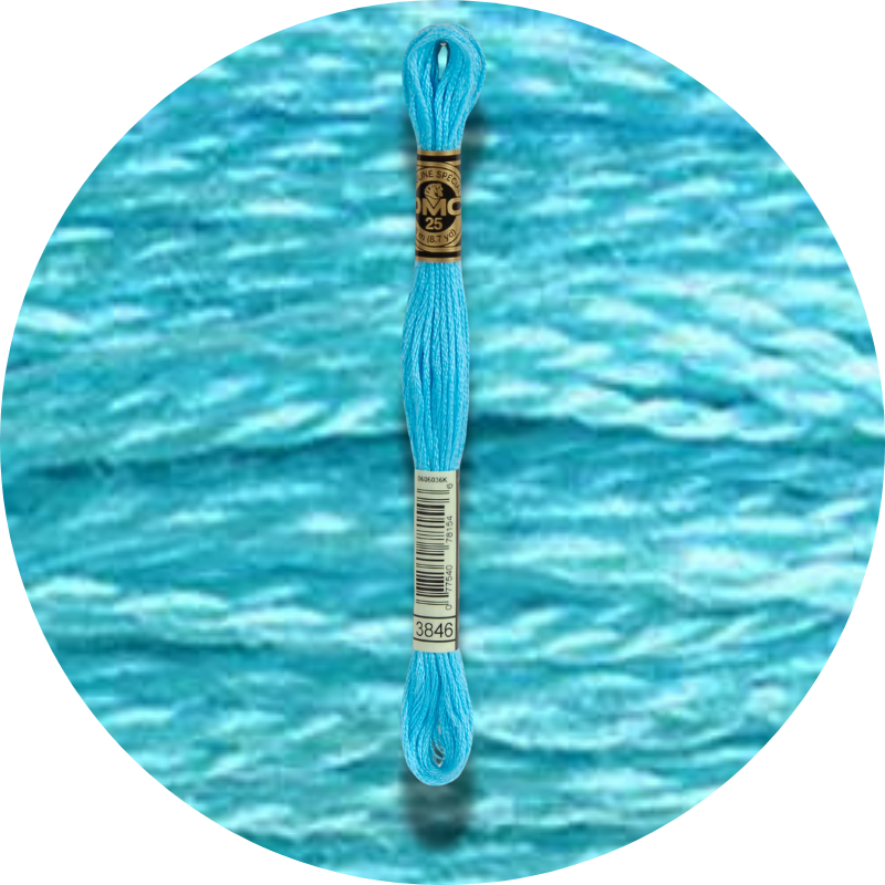 Mouliné Spécial 25 Sinisen/Violetin 3846