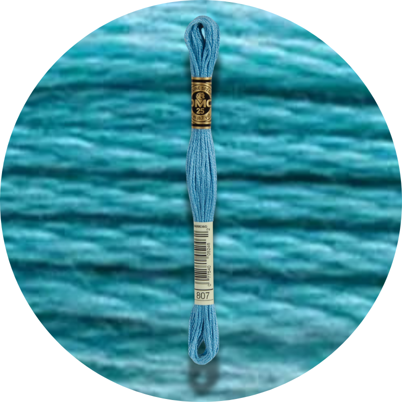 Mouliné Spécial 25 Sinisen/Violetin 0807