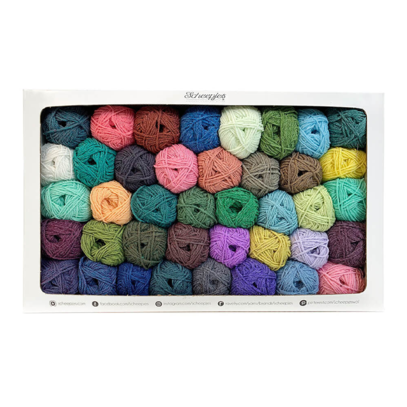 Scheepjes Scrumptious Väripakkaus 80x30g