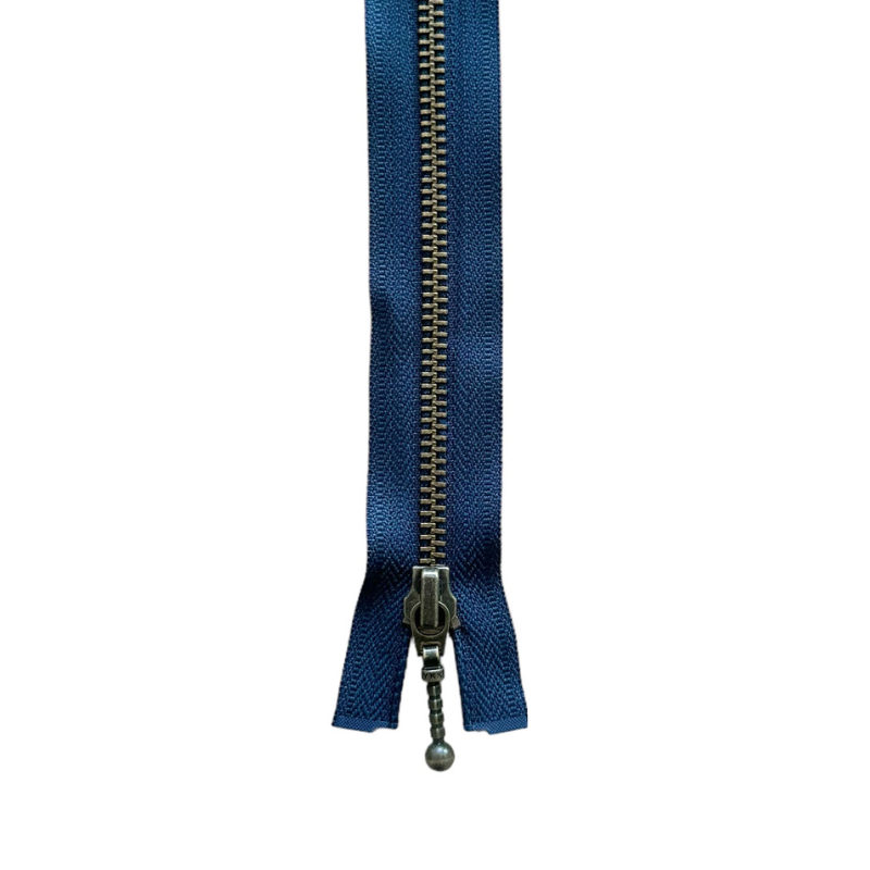 YKK Jakautuva Vetoketju Antiikkimessinki 6 mm 45 cm 560