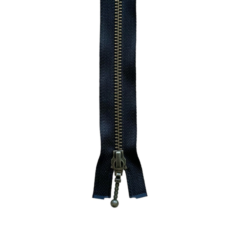 YKK Jakautuva Vetoketju Antiikkimessinki 6 mm 45 cm 580