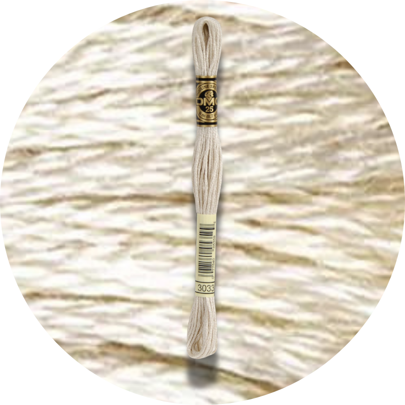 Mouliné Spécial 25 Neutraali 3033