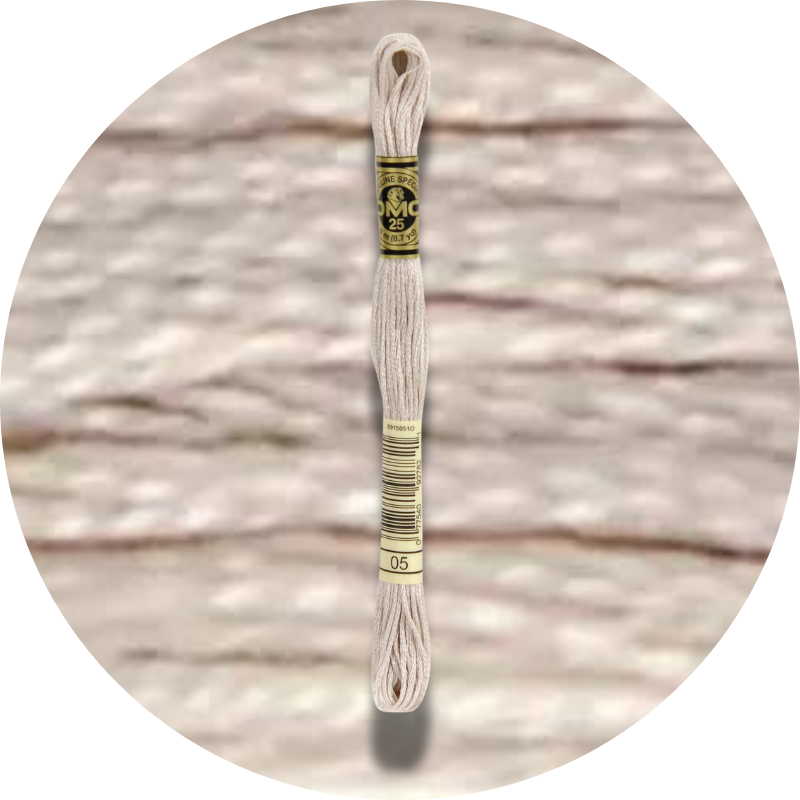 Mouliné Spécial 25 Neutraali 0005