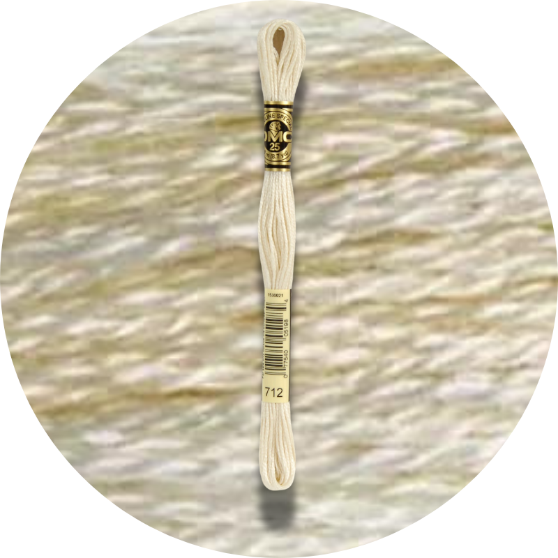 Mouliné Spécial 25 Neutraali 0712