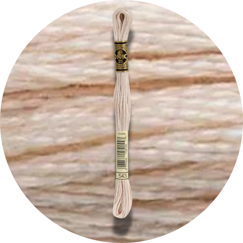 Mouliné Spécial 25 Neutraali 0543