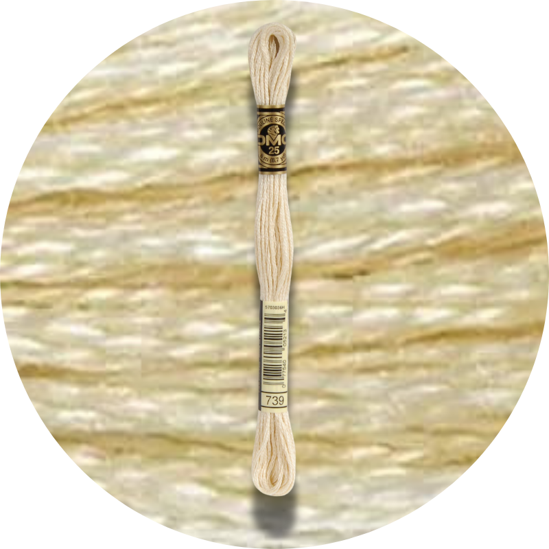 Mouliné Spécial 25 Neutraali 0739