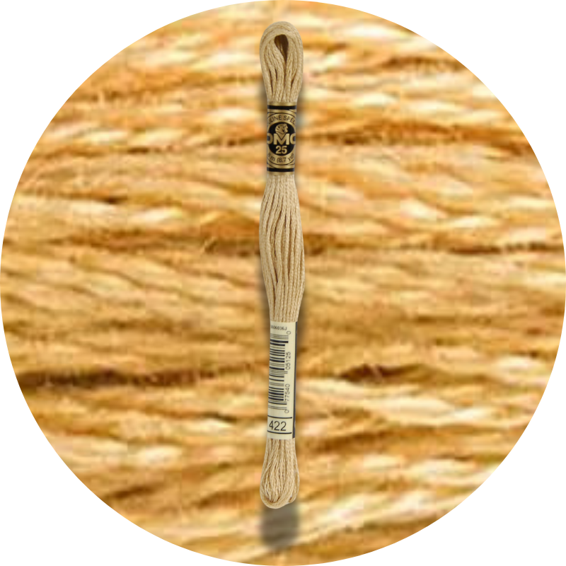 Mouliné Spécial 25 Neutraali 0422