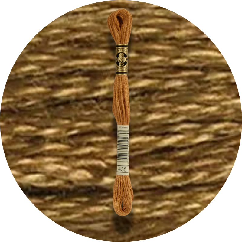 Mouliné Spécial 25 Neutraali  0435