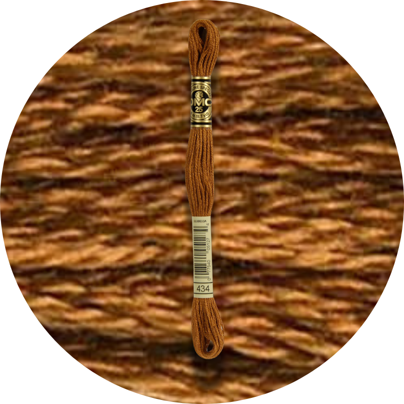 Mouliné Spécial 25 Neutraali 0434