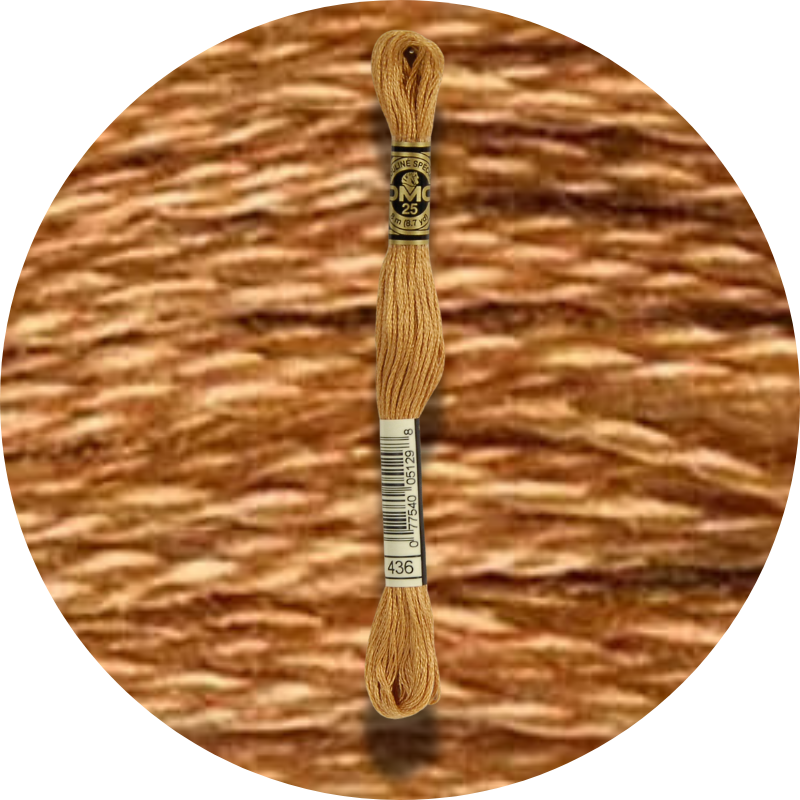 Mouliné Spécial 25 Neutraali 0436