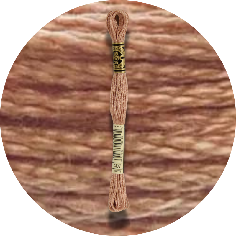 Mouliné Spécial 25 Neutraali 0407