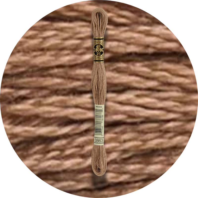 Mouliné Spécial 25 Neutraali 3863