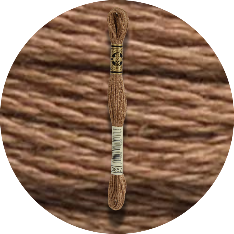 Mouliné Spécial 25 Neutraali 3862