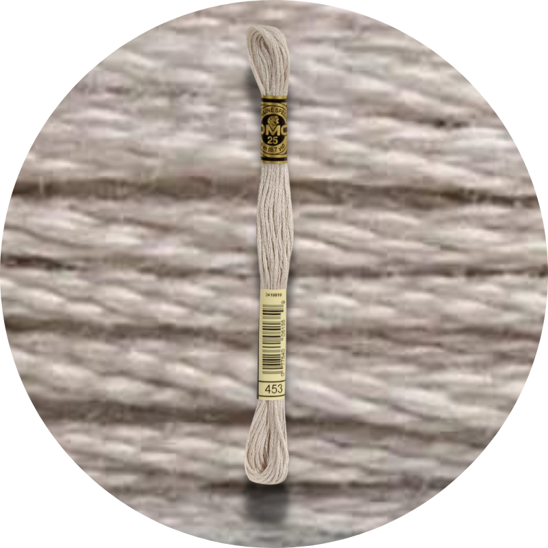 Mouliné Spécial 25 Neutraali 0453