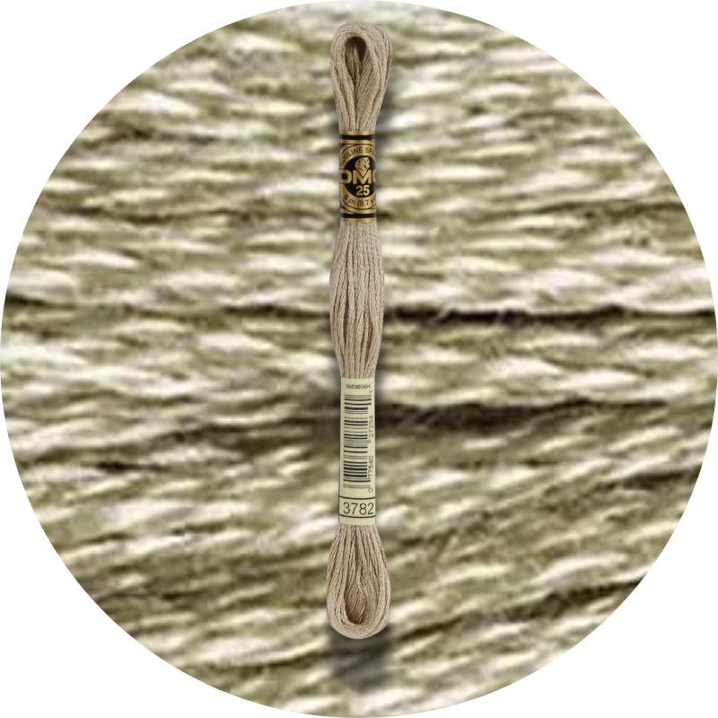 Mouliné Spécial 25 Neutraali 3782