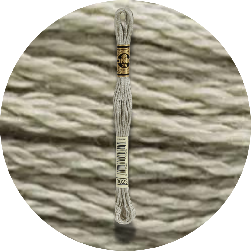 Mouliné Spécial 25 Neutraali 3023