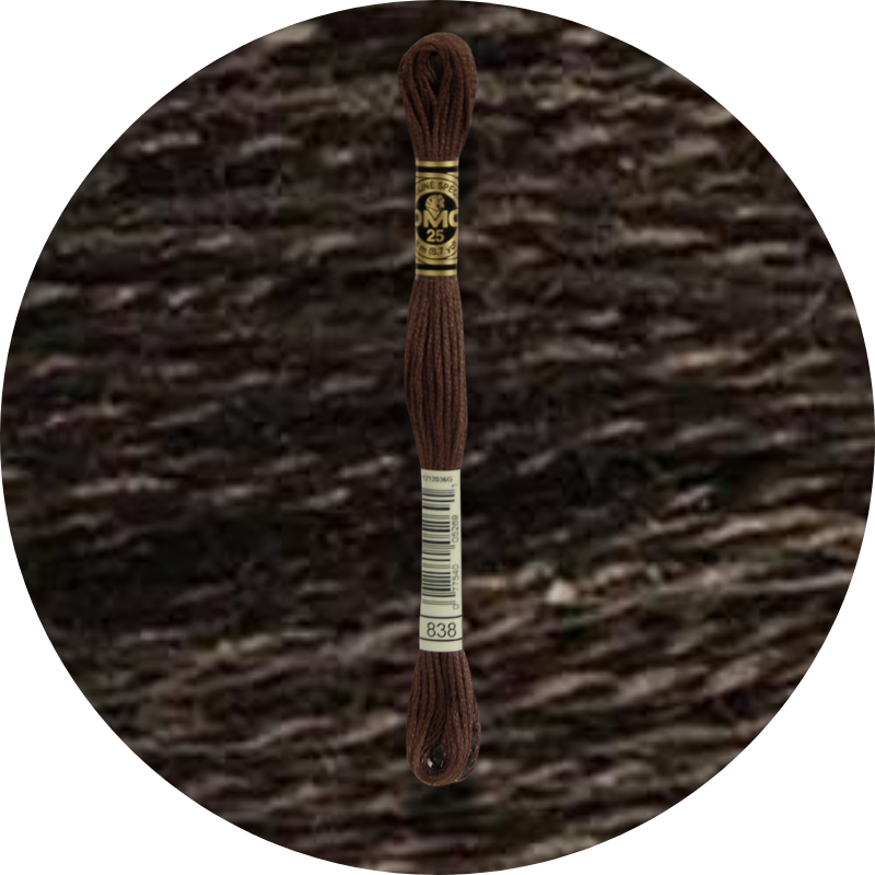 Mouliné Spécial 25 Neutraali 0838