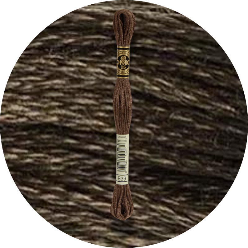 Mouliné Spécial 25 Neutraali 0839