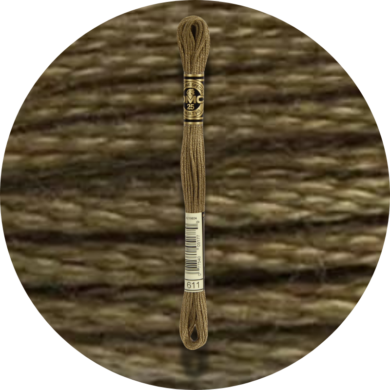 Mouliné Spécial 25 Neutraali 0611