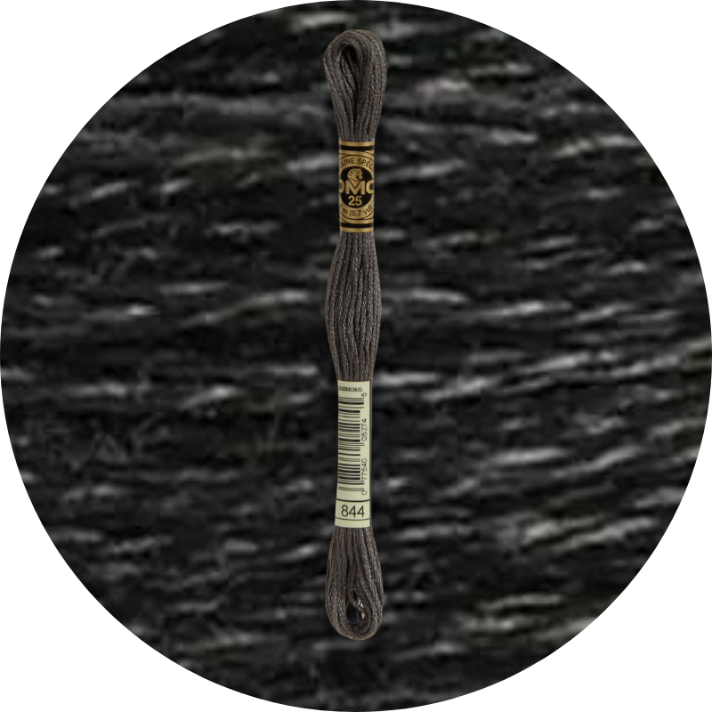 Mouliné Spécial 25 Neutraali 0844