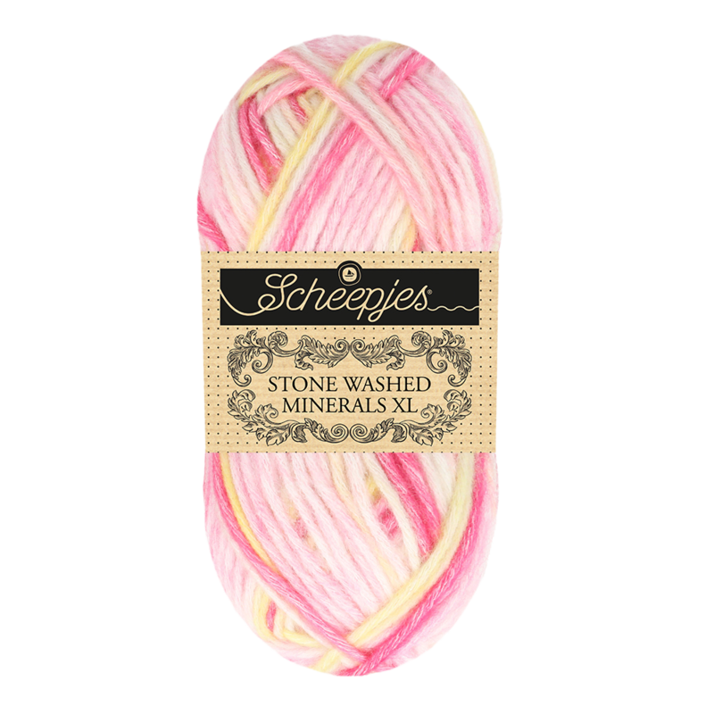 Scheepjes Stone Washed Minerals XL 908 Rhodo Radiance
