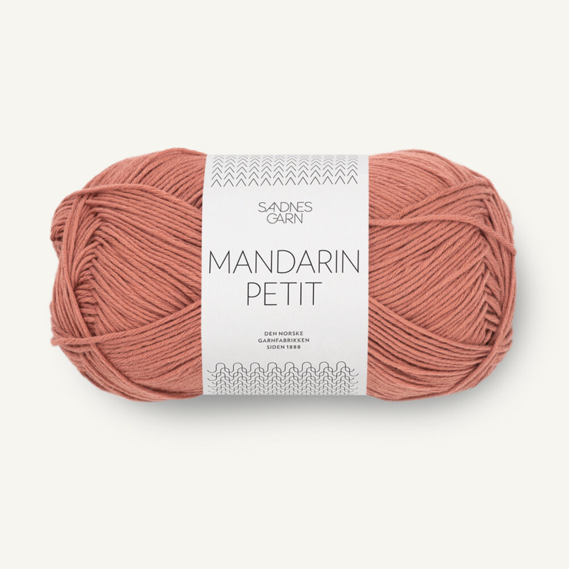 Sandnes Mandarin Petit 3535 Vaalea Kuparinruskea
