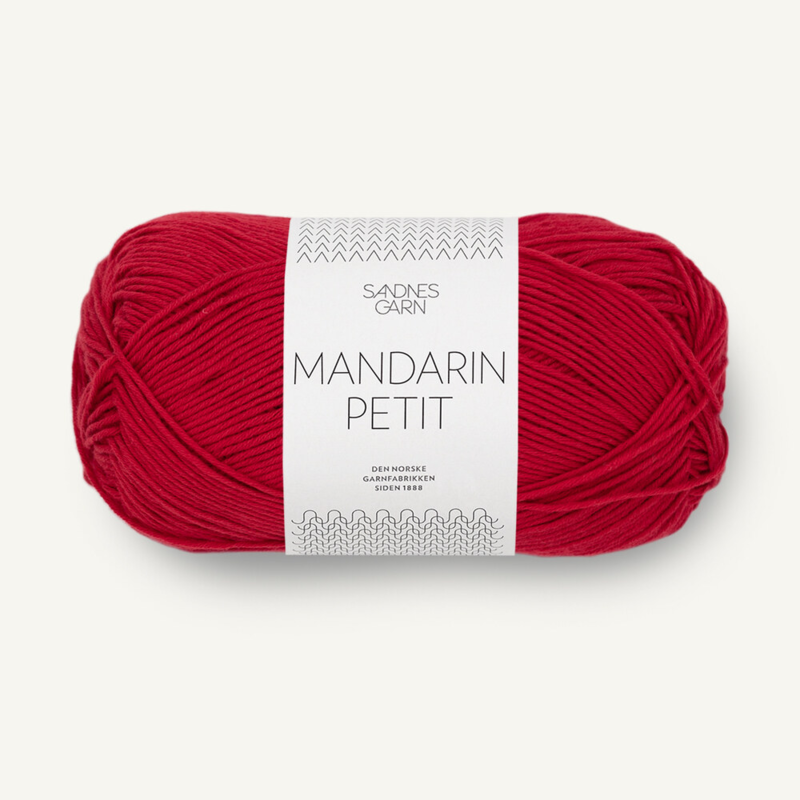 Sandnes Mandarin Petit 4418 Tummanpunainen