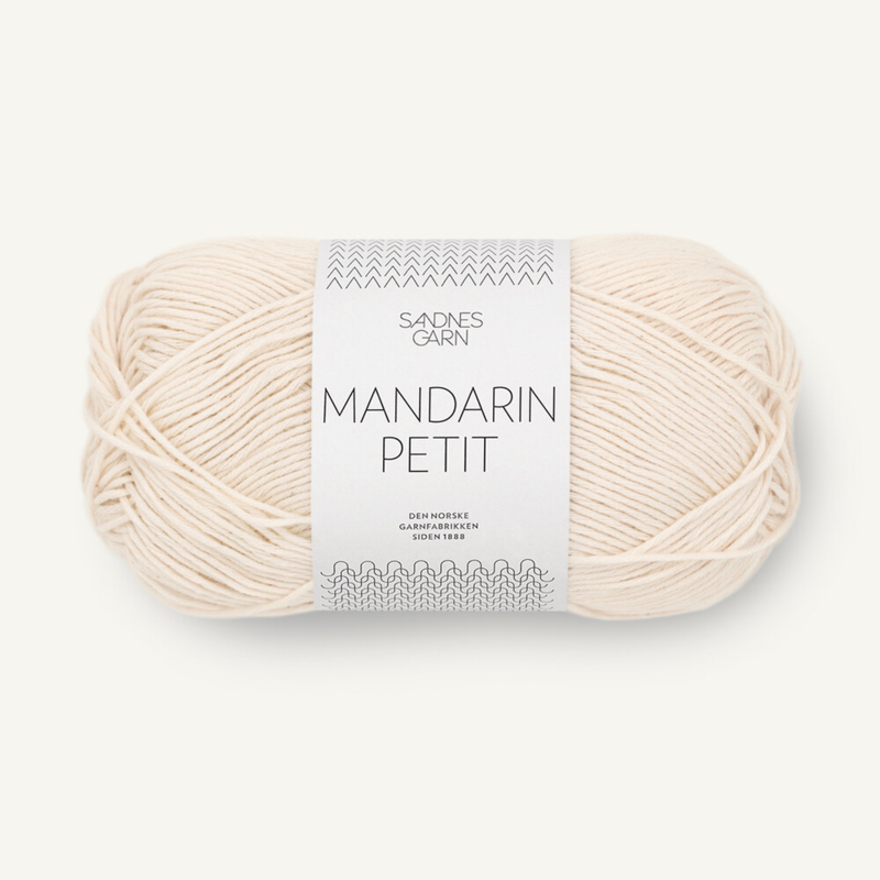 Sandnes Mandarin Petit 1012 Luonnonväri