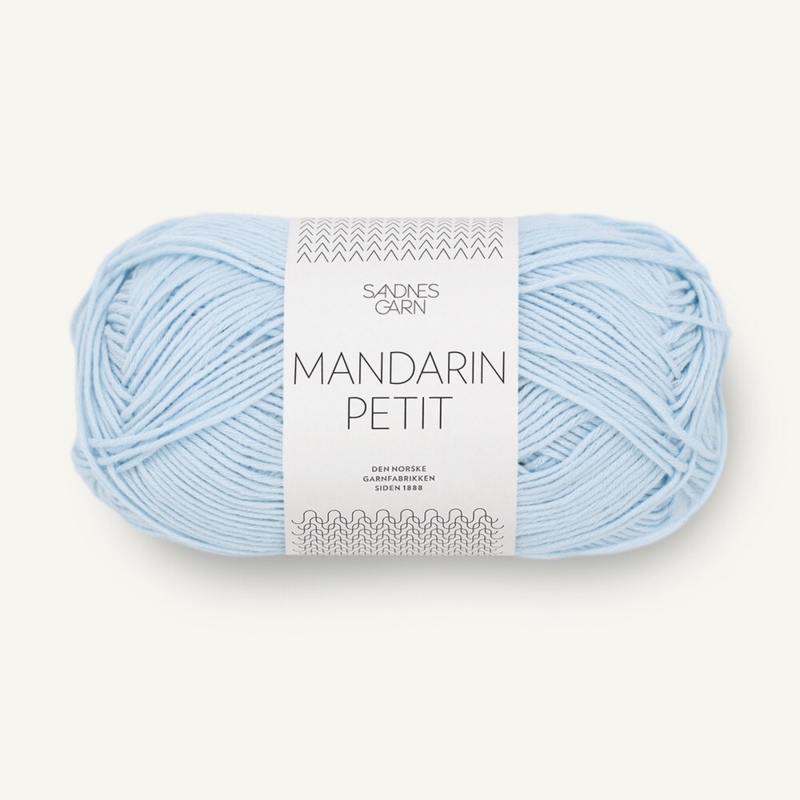 Sandnes Mandarin Petit 5930 Vaaleansininen