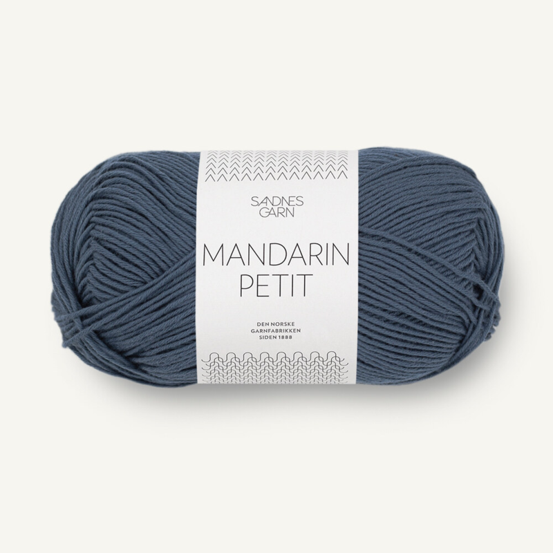 Sandnes Mandarin Petit 6061 Tumman Harmaa Sininen