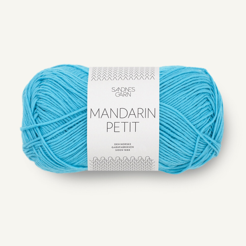 Sandnes Mandarin Petit 6315 Turkoosi