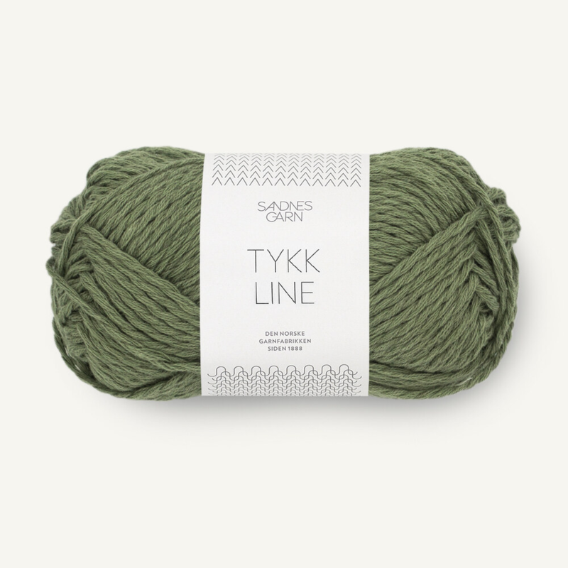 Sandnes Tykk Line 9062 Oliivinvihreä