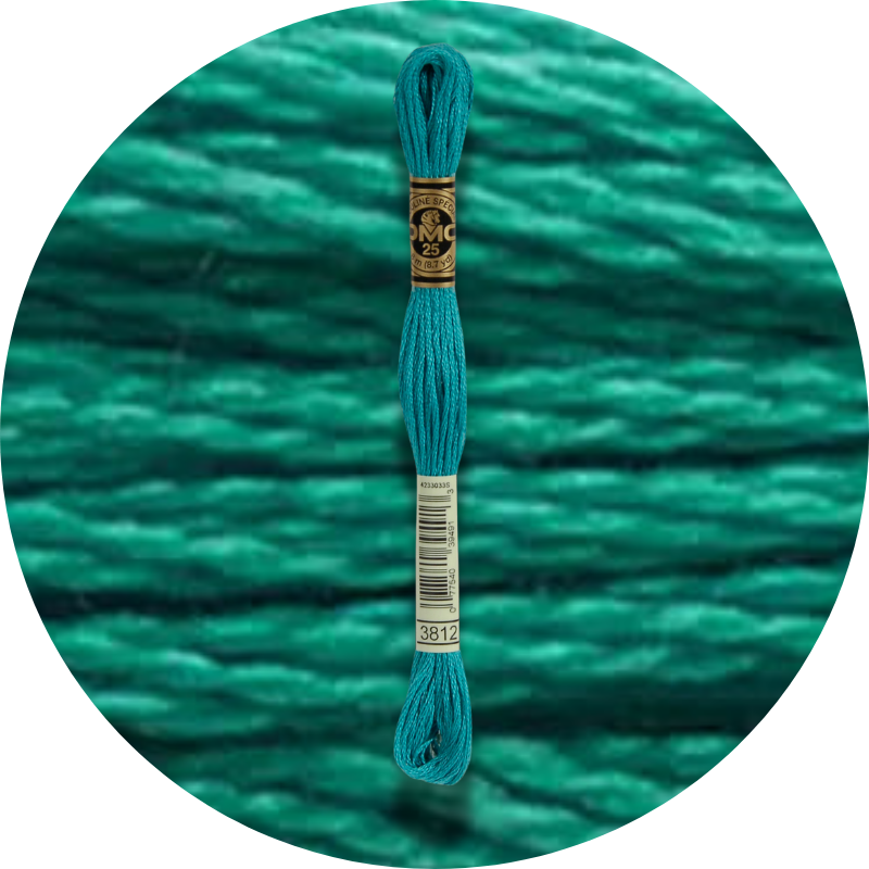 Mouliné Spécial 25 Vihreä 3812