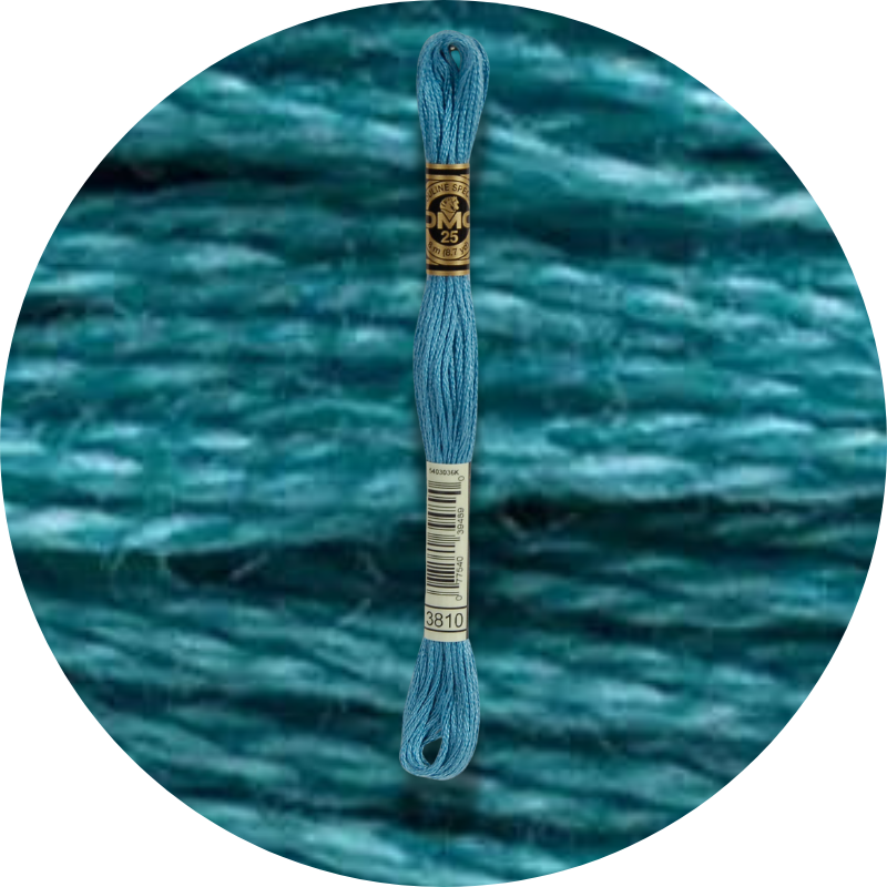 Mouliné Spécial 25 Vihreä 3810