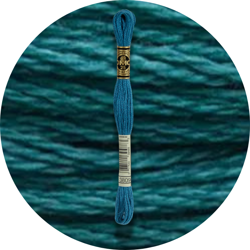 Mouliné Spécial 25 Vihreä 3809