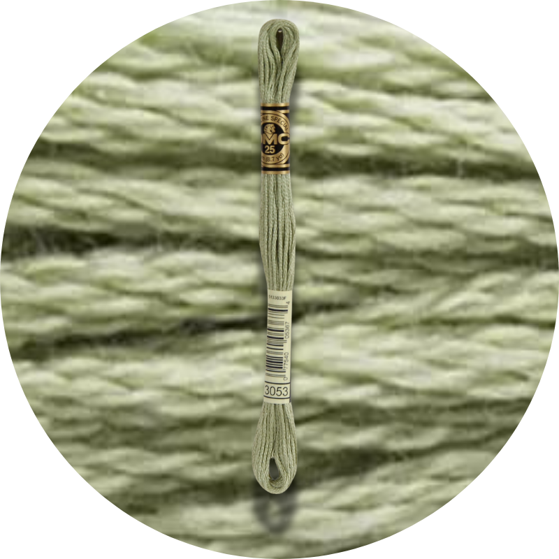 Mouliné Spécial 25 Vihreä 3053