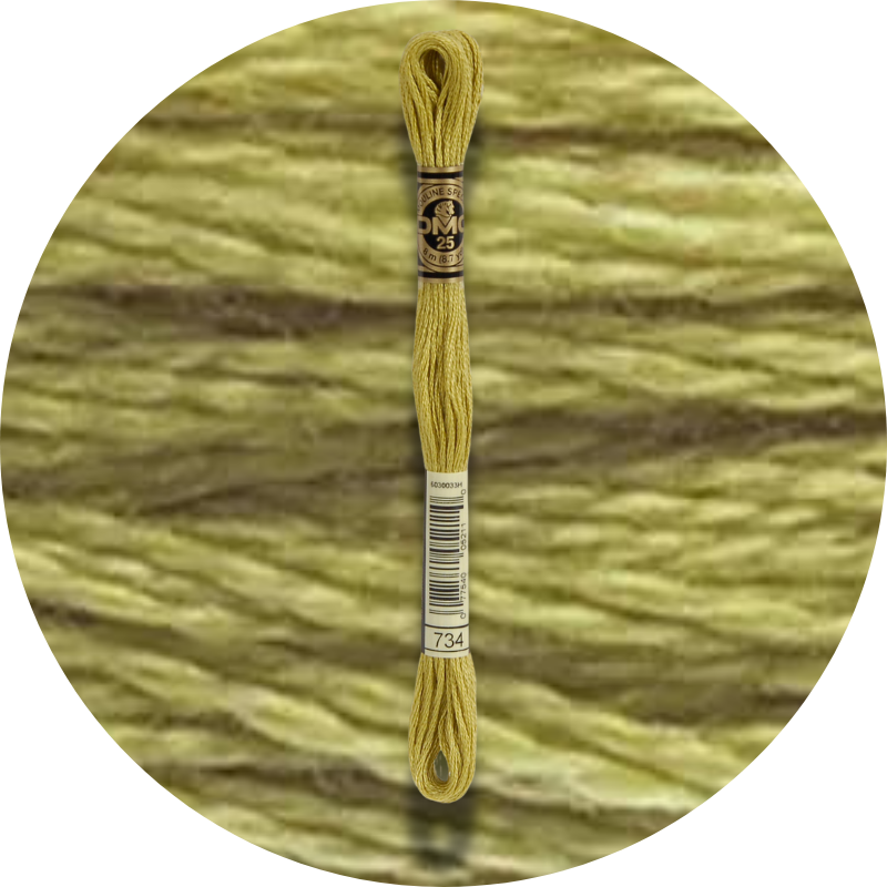 Mouliné Spécial 25 Vihreä 0734