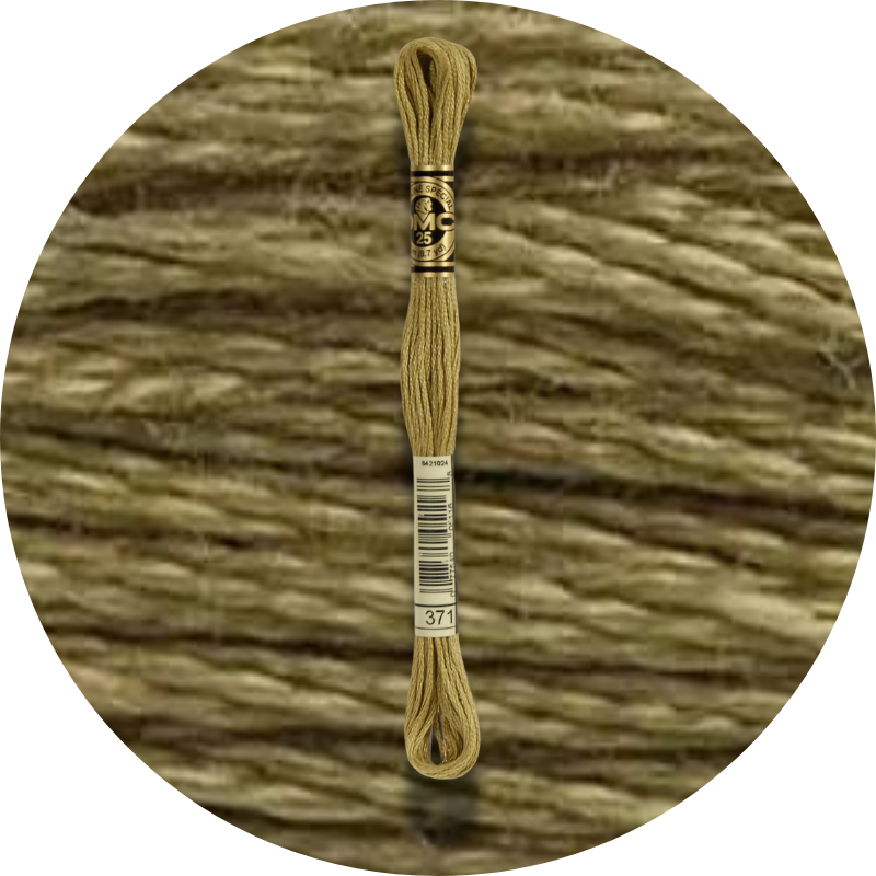 Mouliné Spécial 25 Vihreä 0371