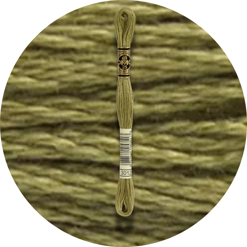 Mouliné Spécial 25 Vihreä 3012