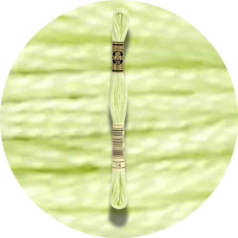Mouliné Spécial 25 Vihreä 0014