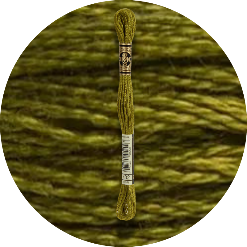 Mouliné Spécial 25 Vihreä 0732