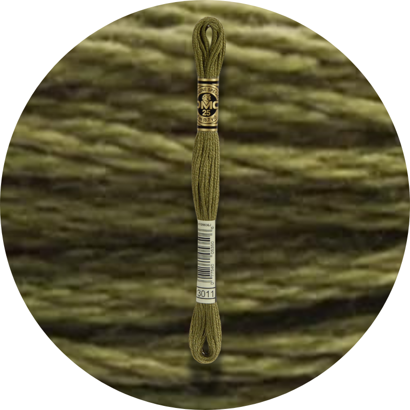 Mouliné Spécial 25 Vihreä 3011