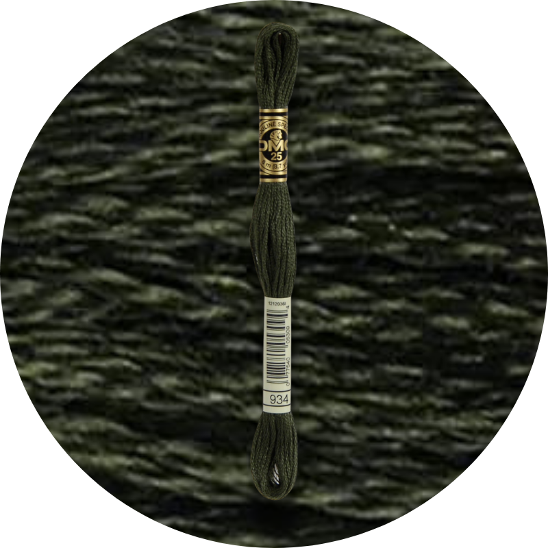 Mouliné Spécial 25 Vihreä 0934