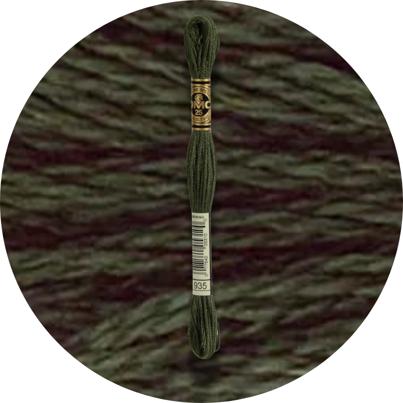 Mouliné Spécial 25 Vihreä 0935