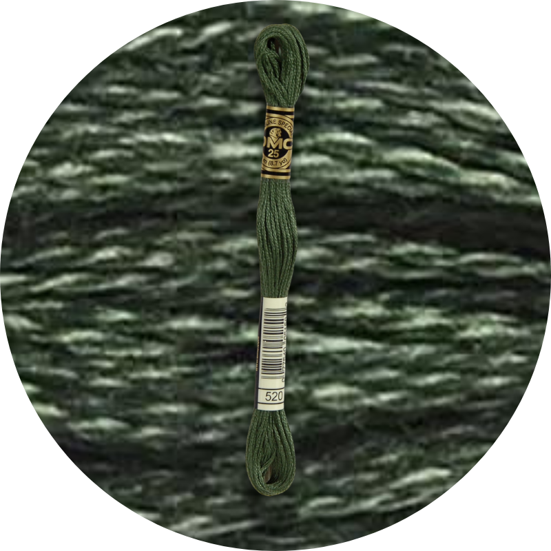 Mouliné Spécial 25 Vihreä 0520
