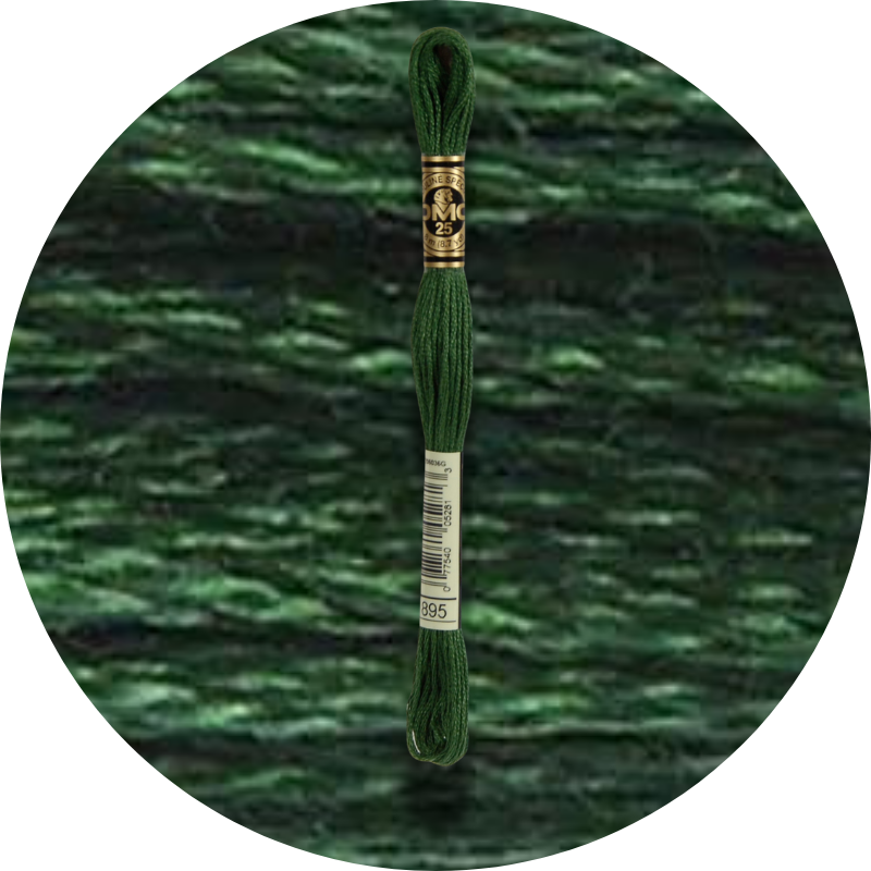 Mouliné Spécial 25 Vihreä 0895