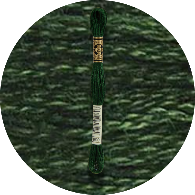 Mouliné Spécial 25 Vihreä 0890
