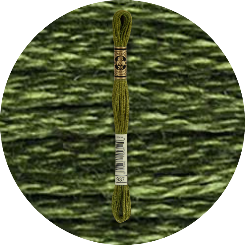 Mouliné Spécial 25 Vihreä 0937