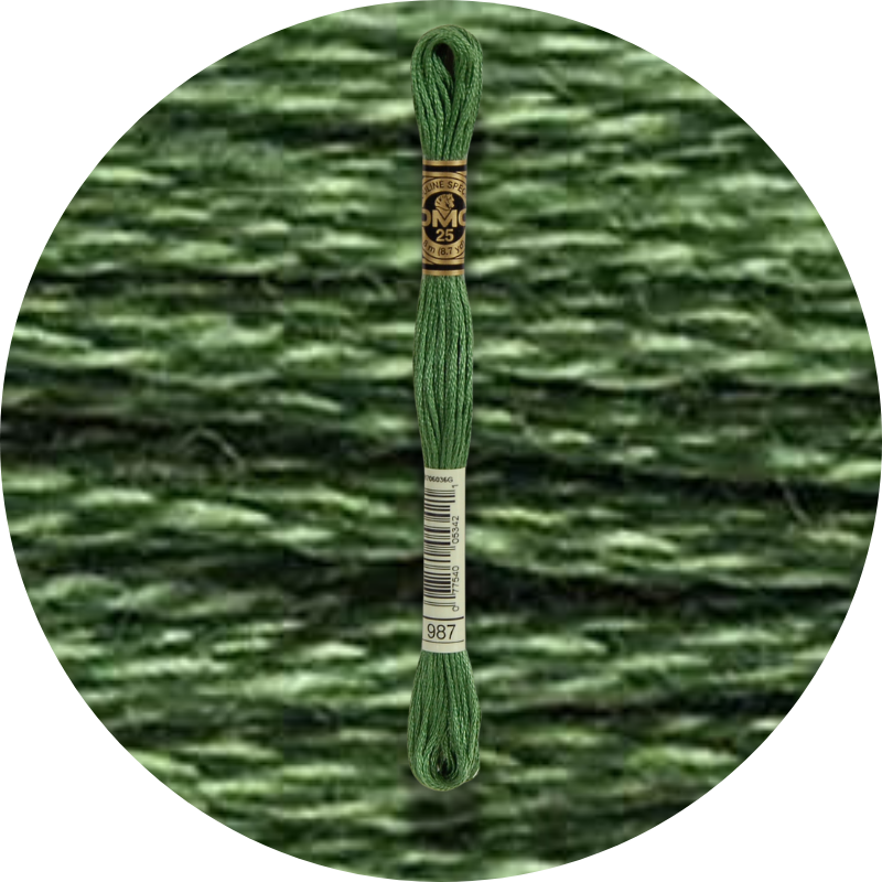 Mouliné Spécial 25 Vihreä 0987