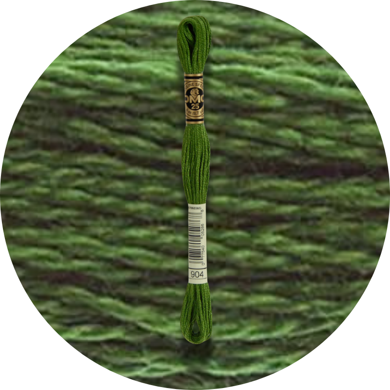 Mouliné Spécial 25 Vihreä 0904